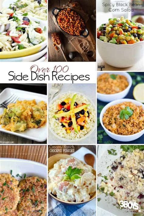 100+ Side Dish Recipes – 3 Boys and a Dog – 3 Boys and a Dog