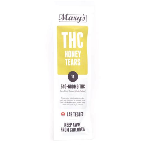 Buy Mary S Edibles Mg Thc Honey Tears Herbandpot Cannabis