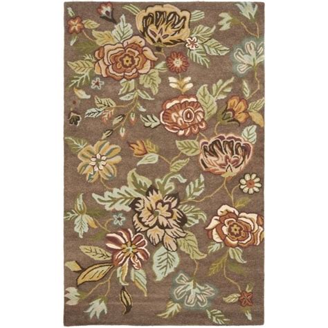 SAFAVIEH Handmade Blossom Ela Modern Floral Wool Rug Bed Bath