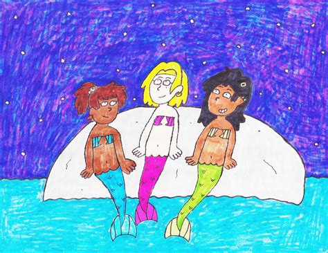 Mermaid Calamity Trio 2 By Bry Guy 1996 On Deviantart