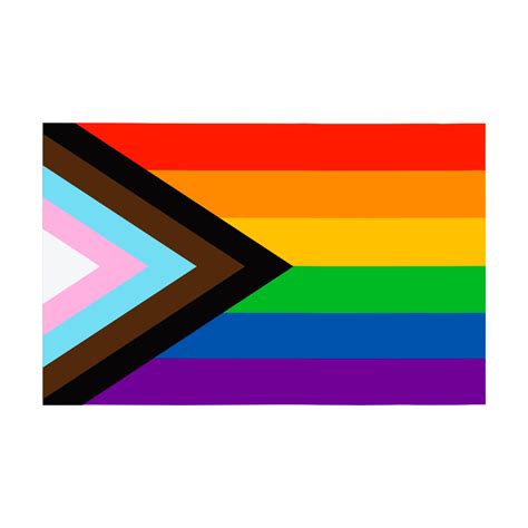 AI Generated Progress Pride Flag Symbol Illustration 36037133 PNG