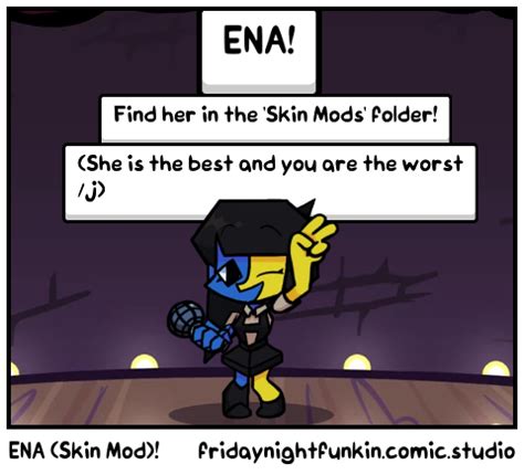 Ena Skin Mod Comic Studio