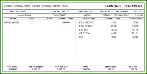 Check Stubs Templates - Template 1 : Resume Examples #xJKEr223rk