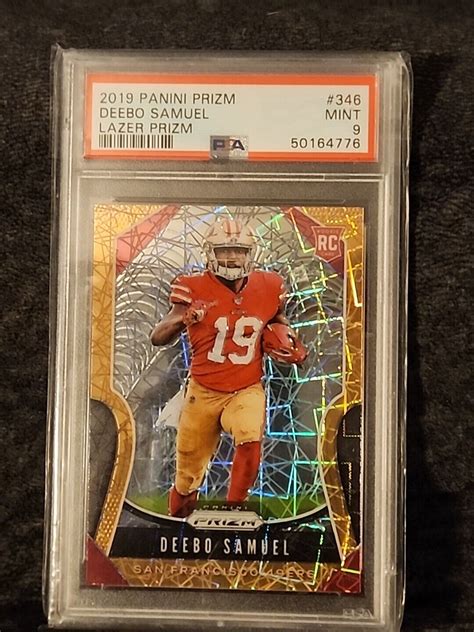 Panini Prizm Rookies Lazer Prizm Deebo Samuel Rc For Sale