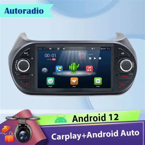 Autoradio Pour Fiat Fiorino Qubo Citro N Nemo Peugeot Bipper Carplay