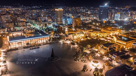 Tirana By Night Ralbania