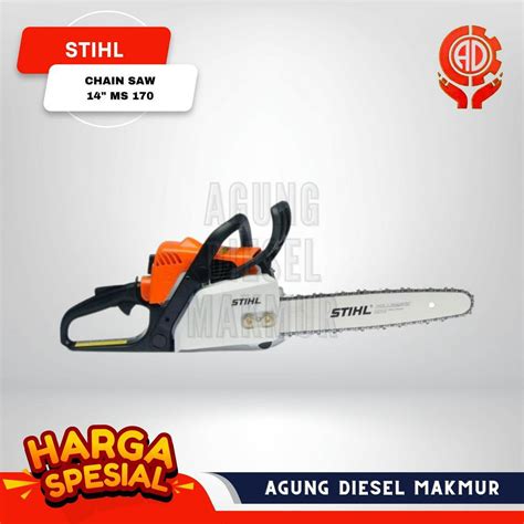 Jual Stihl Chain Saw Mesin Potong Gergaji Kayu Ms Shopee