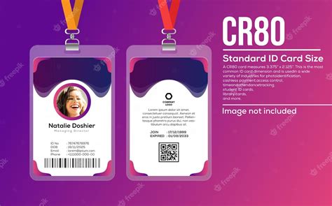 Premium Vector Modern Id Card Design Templates Are Fully Editable