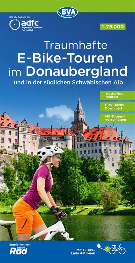 Donaubergland E Bike Traumhafte E Bike Touren ADFC Regionalkarten Kaufen