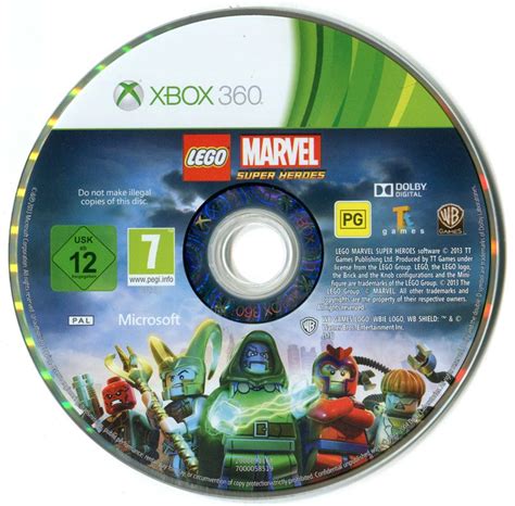 Lego Marvel Super Heroes 2013 Xbox 360 Box Cover Art Mobygames