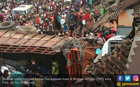 Innalillahi Ini Identitas 12 Korban Kecelakaan Maut Brebes