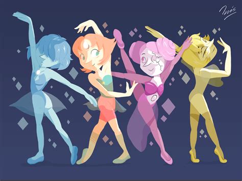 Pearls Steven Universe Fanart By Ines Herrero On Dribbble