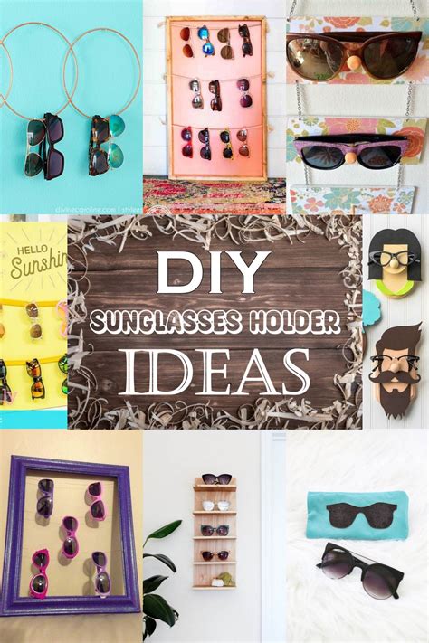 22 Diy Sunglasses Holder Ideas For Organizing Diyncrafty