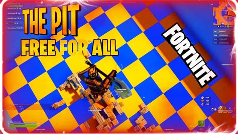 FORTNITE The Pit Free For All Gameplay PS5 YouTube