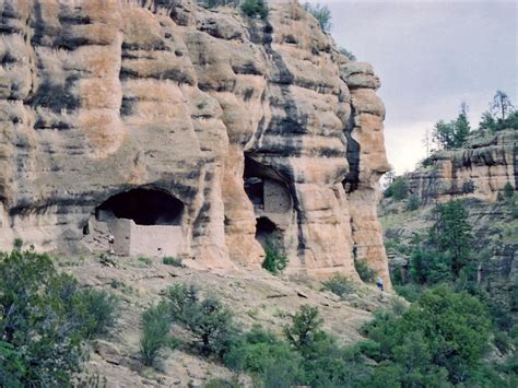 Caves 3 and 5: Gila Cliff Dwellings National Monument, New Mexico