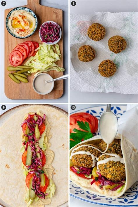 Falafel Wrap (Packed with Flavor & Protein) - Cooking With Ayeh