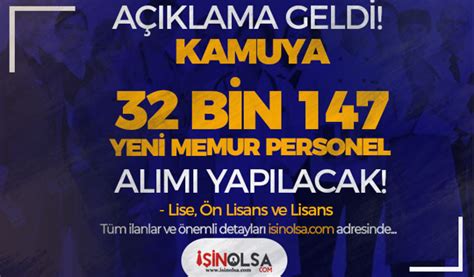 Kasım 2024 Kamu Özel Memur Personel Alımı İlanları Kamu Memur