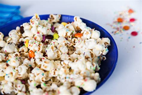 Sweet Popcorn stock photo. Image of yummy, crumbs, candy - 89127320