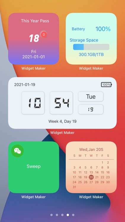 widget maker custom widgets