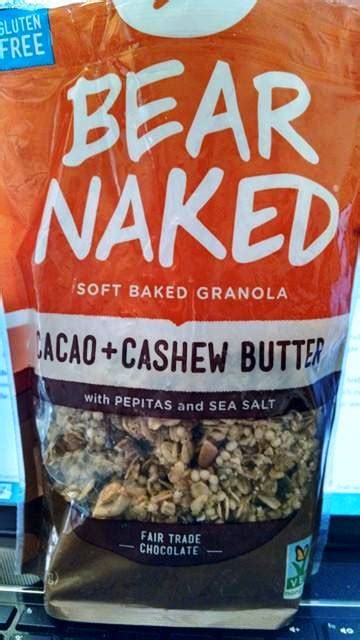 Bear Nakeds Gluten Free Cacao Cashew Butter Granola Gluten Free