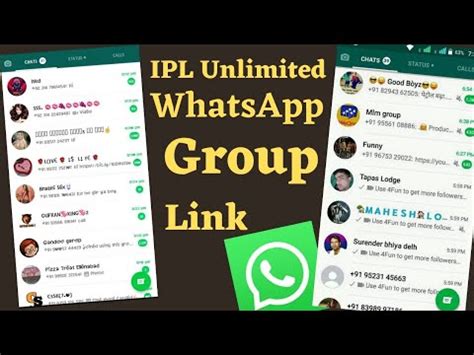 IPL Unlimited WhatsApp Group Link In 2023 IPL Live Score Whatsapp