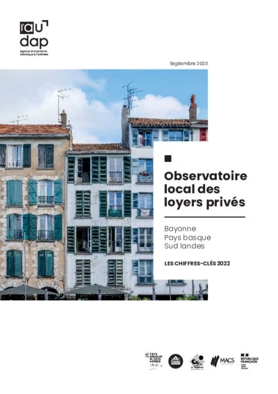 Observatoire local des loyers privés de Bayonne Pays basque Sud