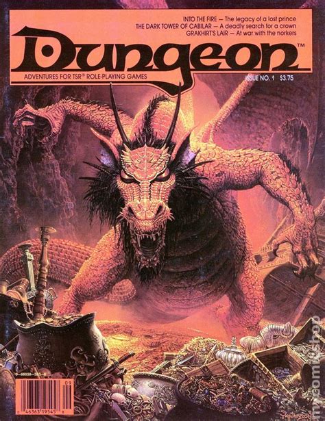 Dungeon Magazine Back Issues Numbers 1 To 10 Archive