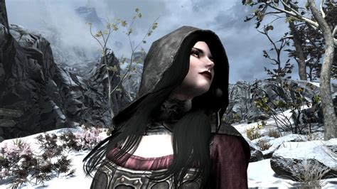 Hood Plus Hair For Pandorable S Serana At Skyrim Special Edition Nexus