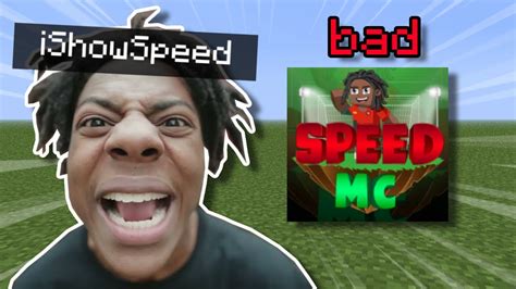 Ishowspeed Minecraft Server Experience YouTube