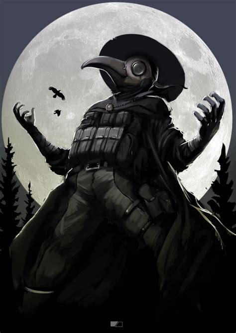 Plague Doctor Xxi Century By Greenfireartist On Deviantart