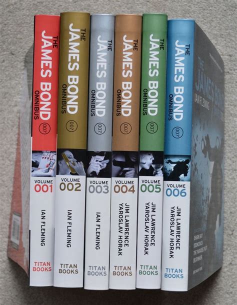 James Bond Book Covers Collection