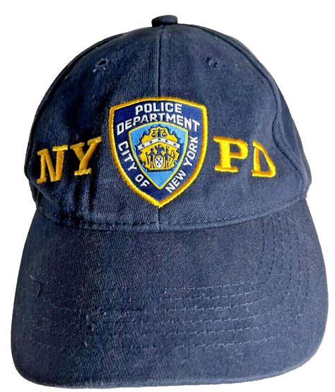 NYPD Baseball Cap/Hat New York City Police Department… - Gem