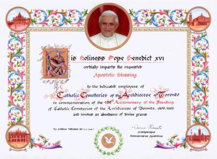 Papal Blessings - caedm