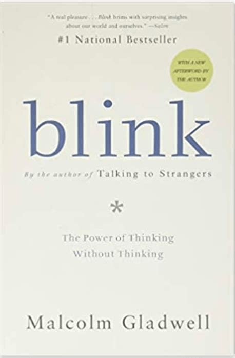 “Blink” by Malcolm Gladwell - The Sales Vault