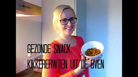 Gezonde Snack Kikkererwten Uit De Oven Youtube