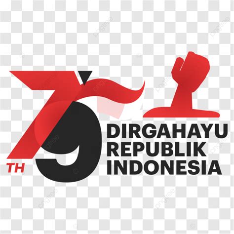 Official Logo Of Hut Ri 79 Vector Hut Ri 79 Happy Indonesia Indonesian Independence Png And