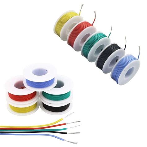 Flexible Tinned Copper Silicone Wire AWG 24 1M Makers Electronics