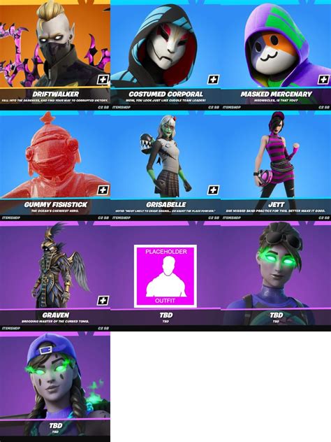 All New v18.20 Fortnite Leaked Skins & Cosmetics - Fortnite Insider