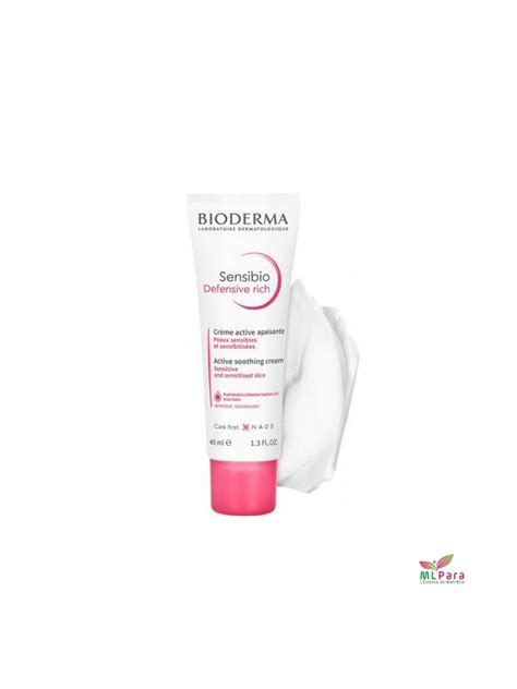 Bioderma Sensibio Defensive Creme Rich Peaux Sensibles Ml