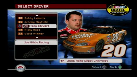 Nascar 06 Total Team Control Tony Stewart Wal Mart Youtube