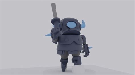 3d Model Mini Pekka Vr Ar Low Poly Cgtrader