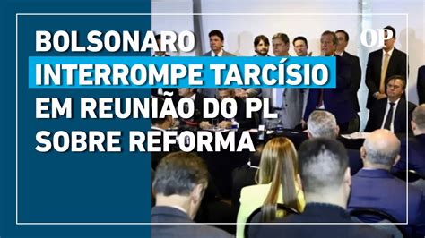 Reforma Tribut Ria Tarc Sio Interrompido Por Bolsonaro Em Reuni O Do