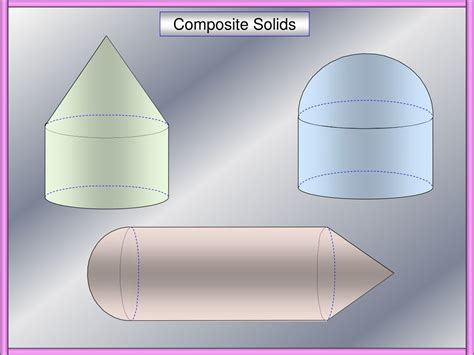 solving composite solids volume problems powerpoint  id