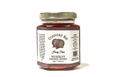 Whiskey Infused Honey - Country Bee Honey Farm