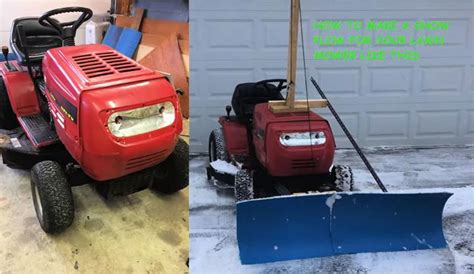 DIY Snow Plow for Clearing Driveways and Sidewalks - Blitsy