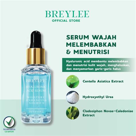 Breylee Indonesia Breylee Hyaluronic Acid Serum Serum Wajah Ml