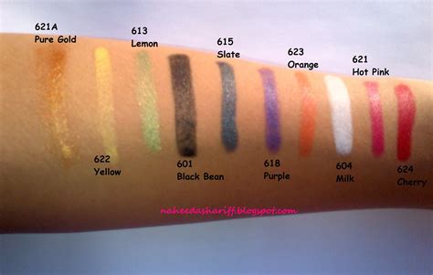 Tasteful In Toronto Review And Swatches Nyx Jumbo Eyeshadow Pencils ♥