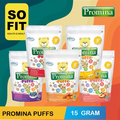 Jual Promina Puffs 15gr Bayi Usia 8 Bulan Puff Snack Bayi