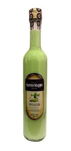 Licor Creme Pistache Artesanal Santo Mario 500ml Parcelamento Sem Juros