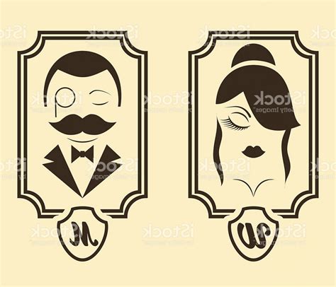 Bathroom Sign Vector at Vectorified.com | Collection of Bathroom Sign ...